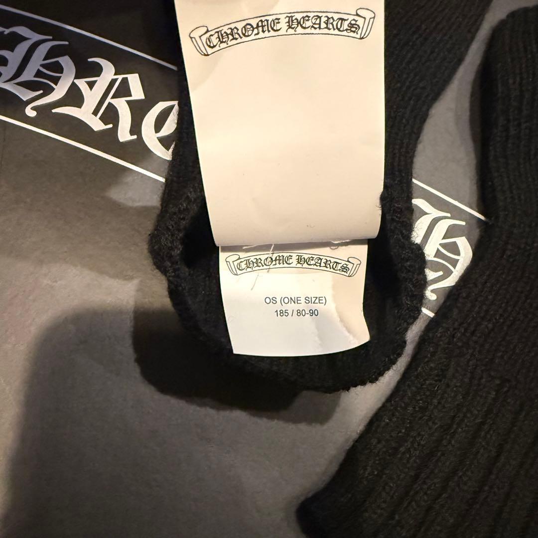 CHROME HEARTS クロスパッチ　カシミヤ　グローブ　新品未使用