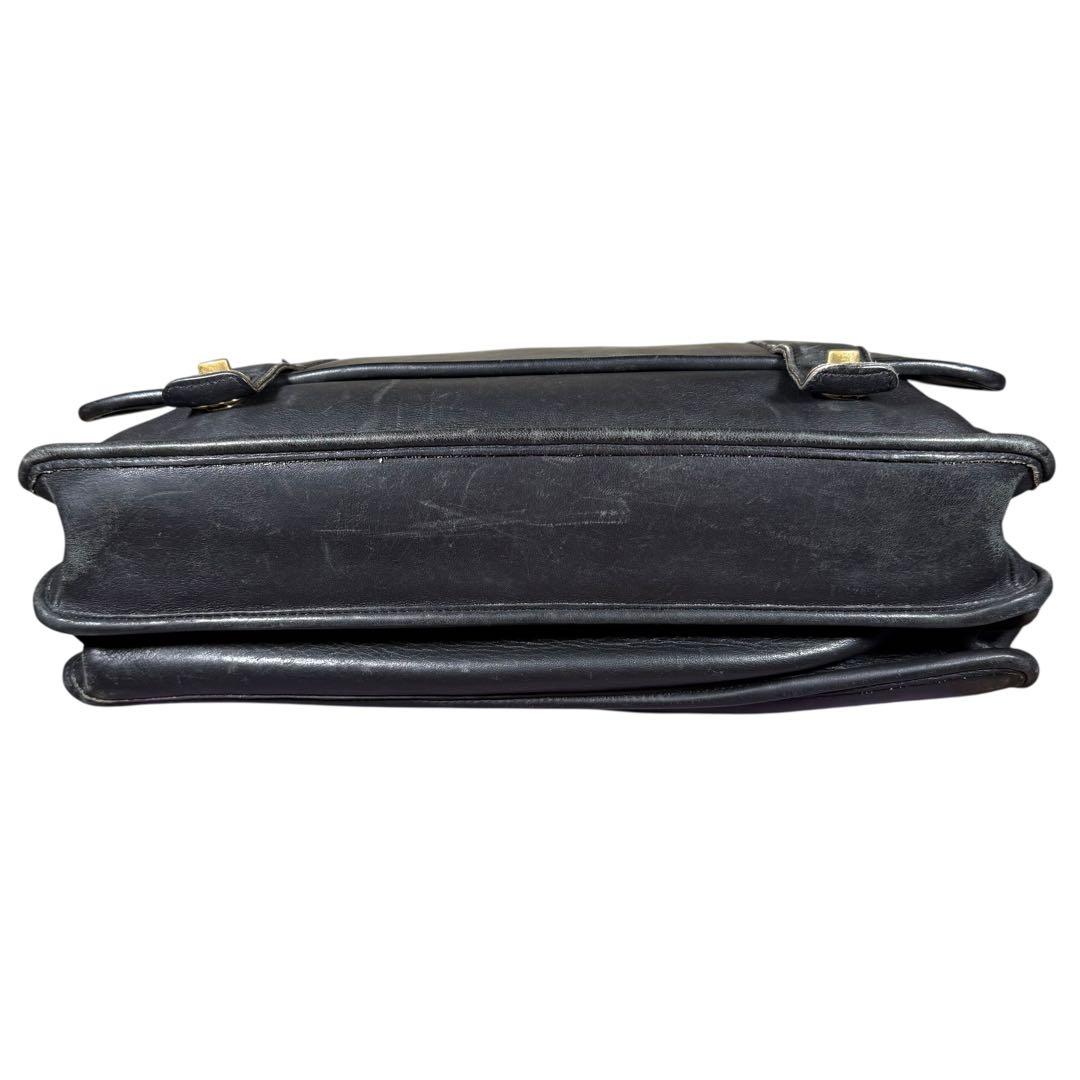 オールドコーチ 2way ビジネスバッグ USAターンロック レザー ビンテージ