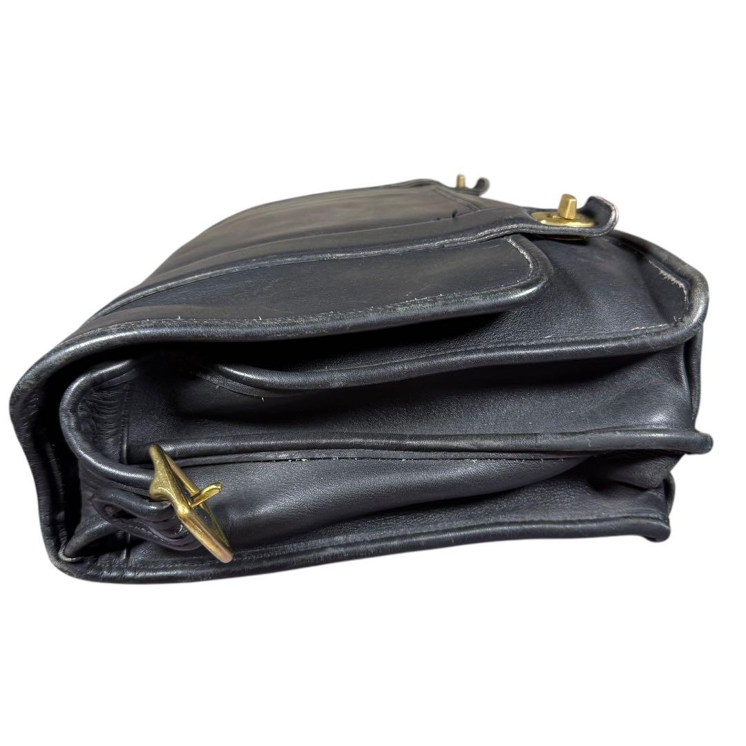 オールドコーチ 2way ビジネスバッグ USAターンロック レザー ビンテージ