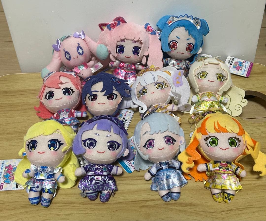 ひみつのアイプリ でふぉめぬいぐるみマスコット バズリウムコレクション　コンプ