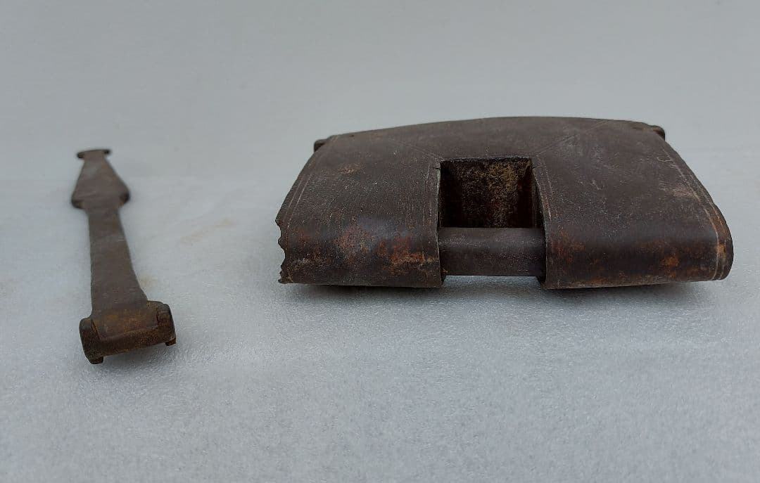 稀少/1920年代/蔵用の錠前/鍵付き