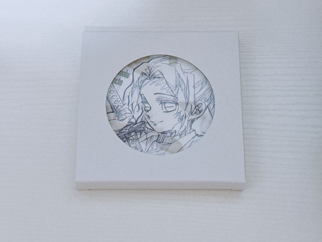 鬼滅の刃 胡蝶しのぶ 柱カフェ 原画コースター01