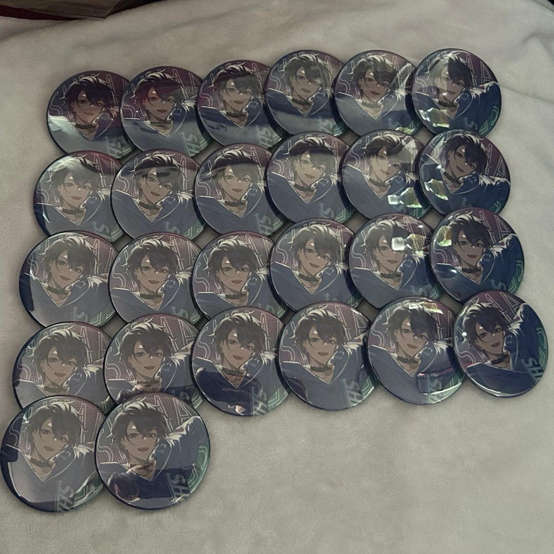 浦島坂田船 志麻 缶バッジ 志麻ワン タッグライブ サンタ