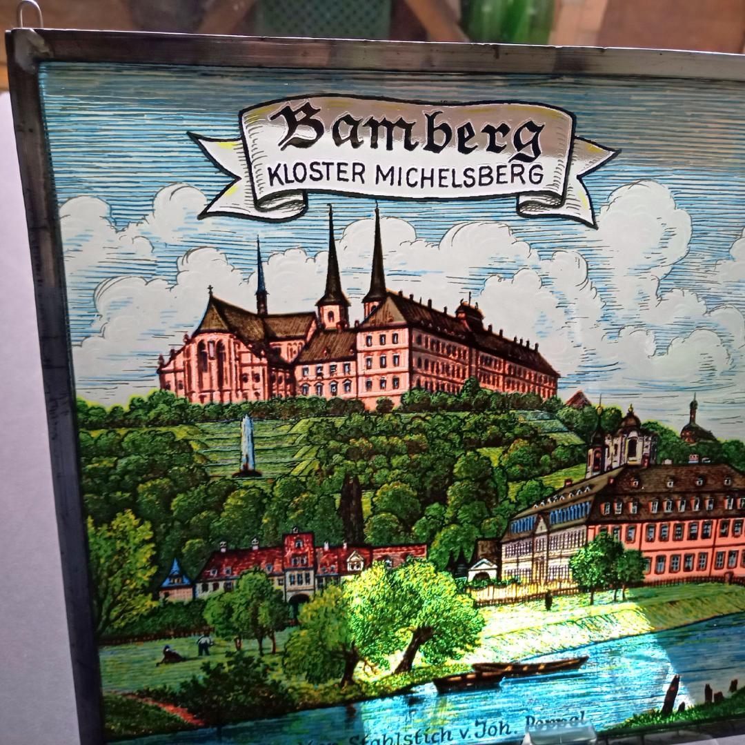 ドイツ ステンドグラス世界遺産バンベルク 聖ミヒャエル修道院