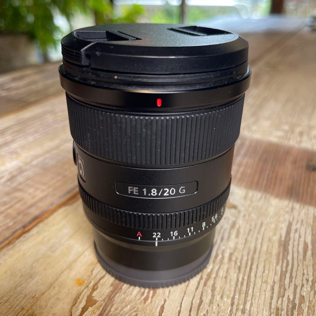 SONY FE 20mm F1.8 G 美品 α7III対応 広角レンズ