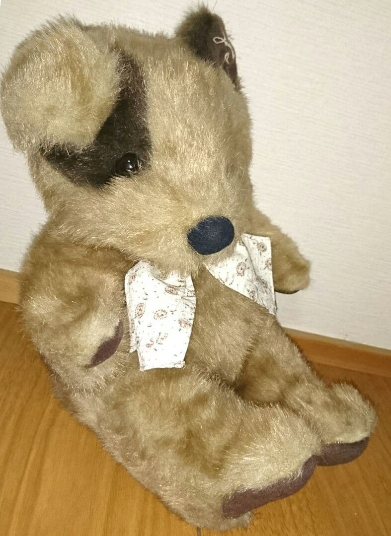 犬 ぬいぐるみ 人形 テディベア 昭和レトロ いぬ 人形 イヌ ファンシー くま