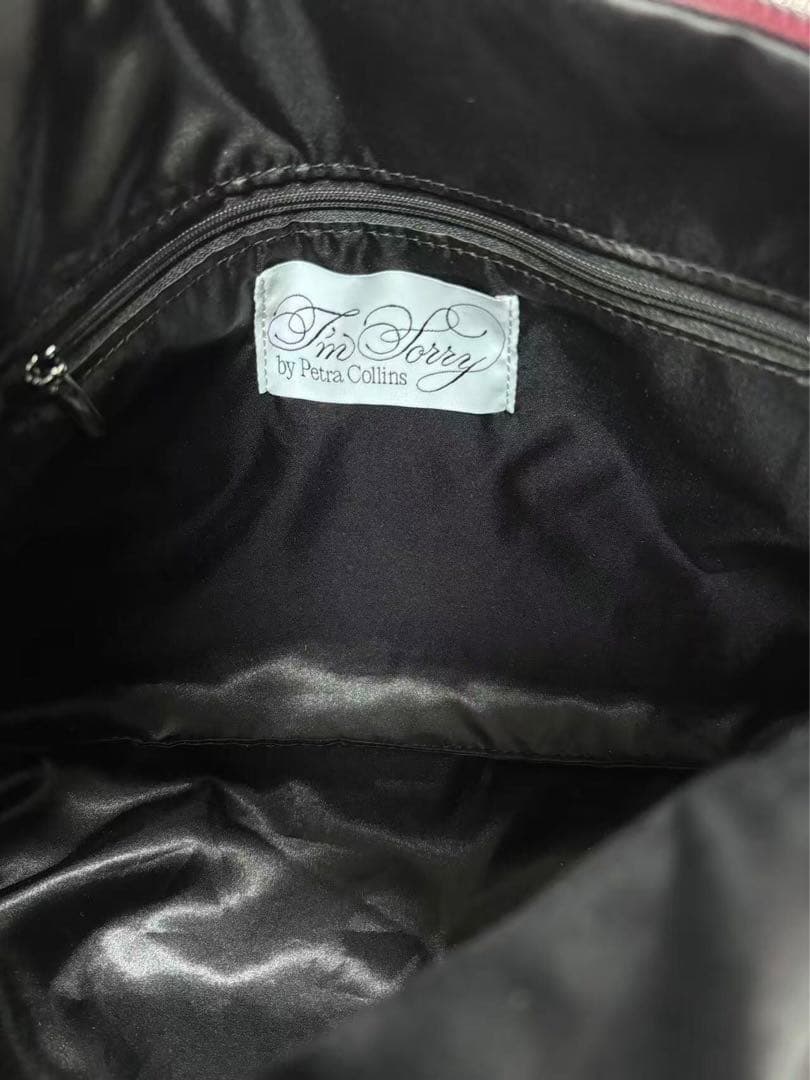 未使用品 Im sorryキャラクター顔プリントショルダーバッグ