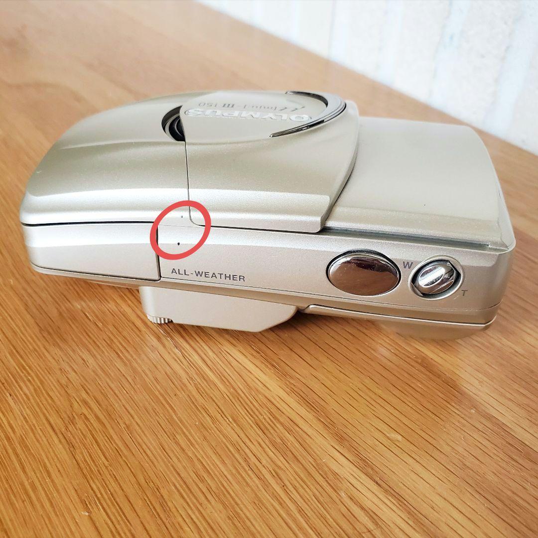 オリンパス μ[mju:]（ミュー）-III 150 カメラ