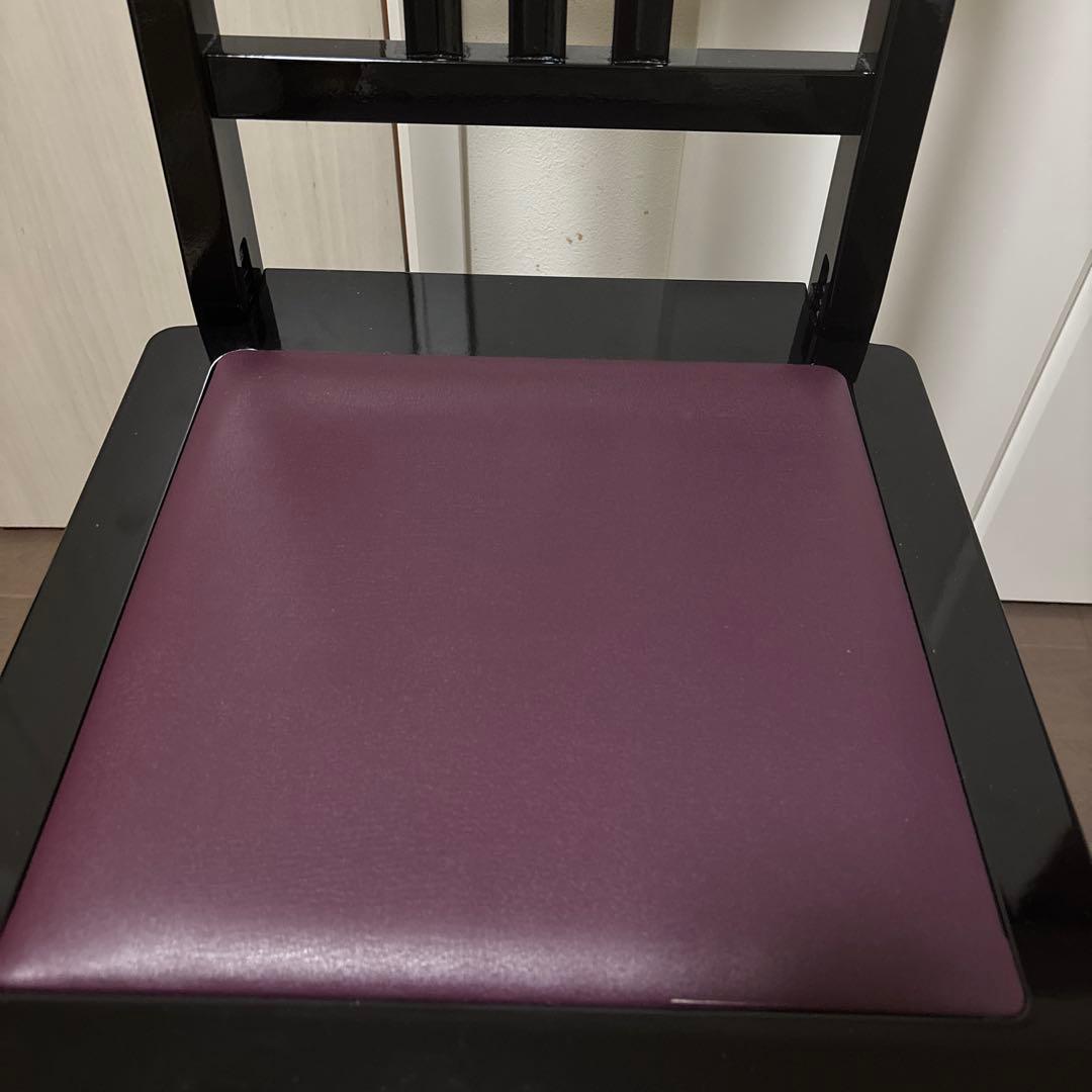 ピアノ　椅子　　トムソン椅子　黒　イス　チェアほぼ未使用❗️