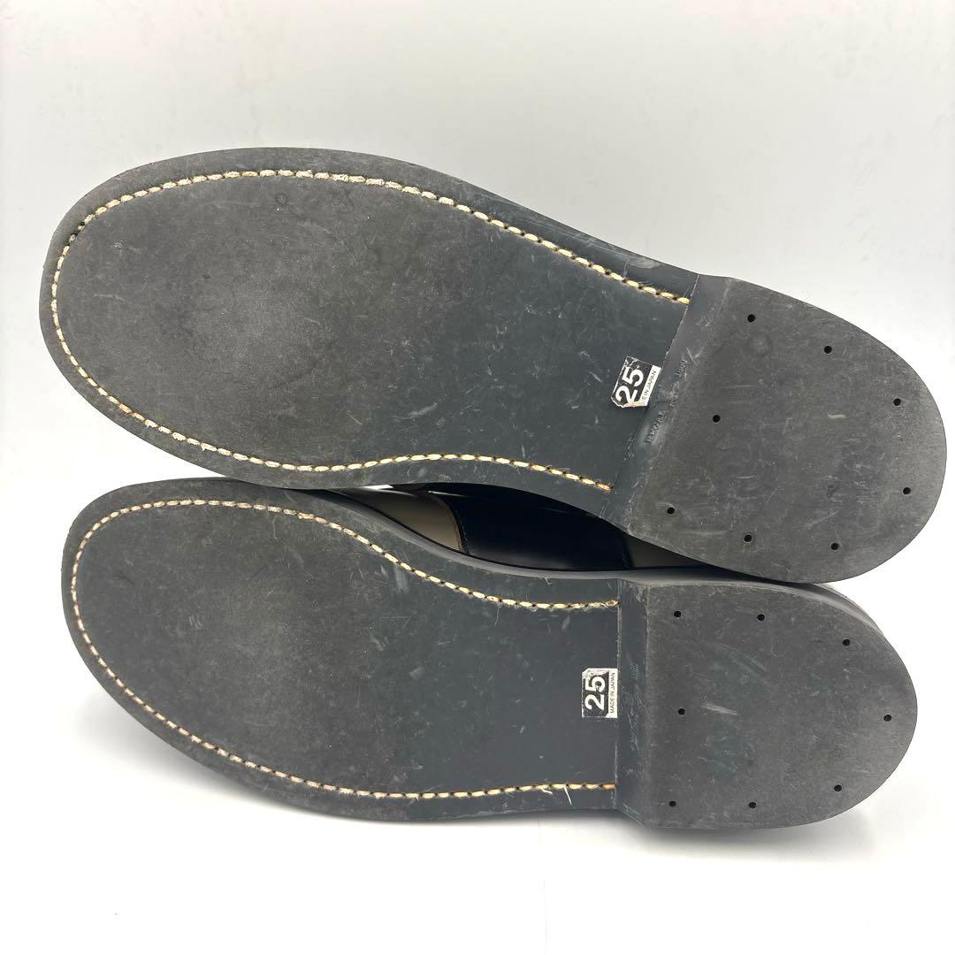 リーガル REGAL サドルシューズ【25cm】ブラック グレー2051