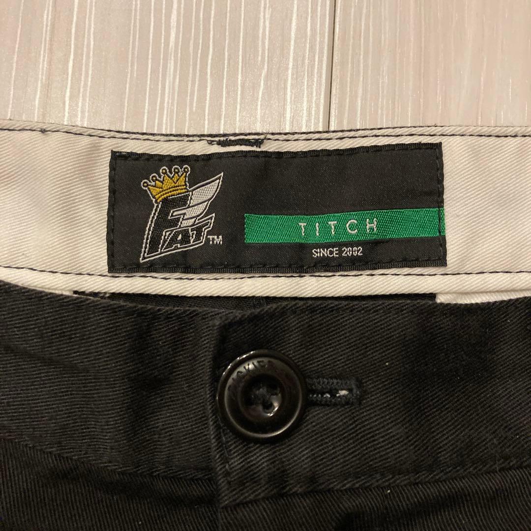 FAT × DICKIES TUFFIES ブラック 黒