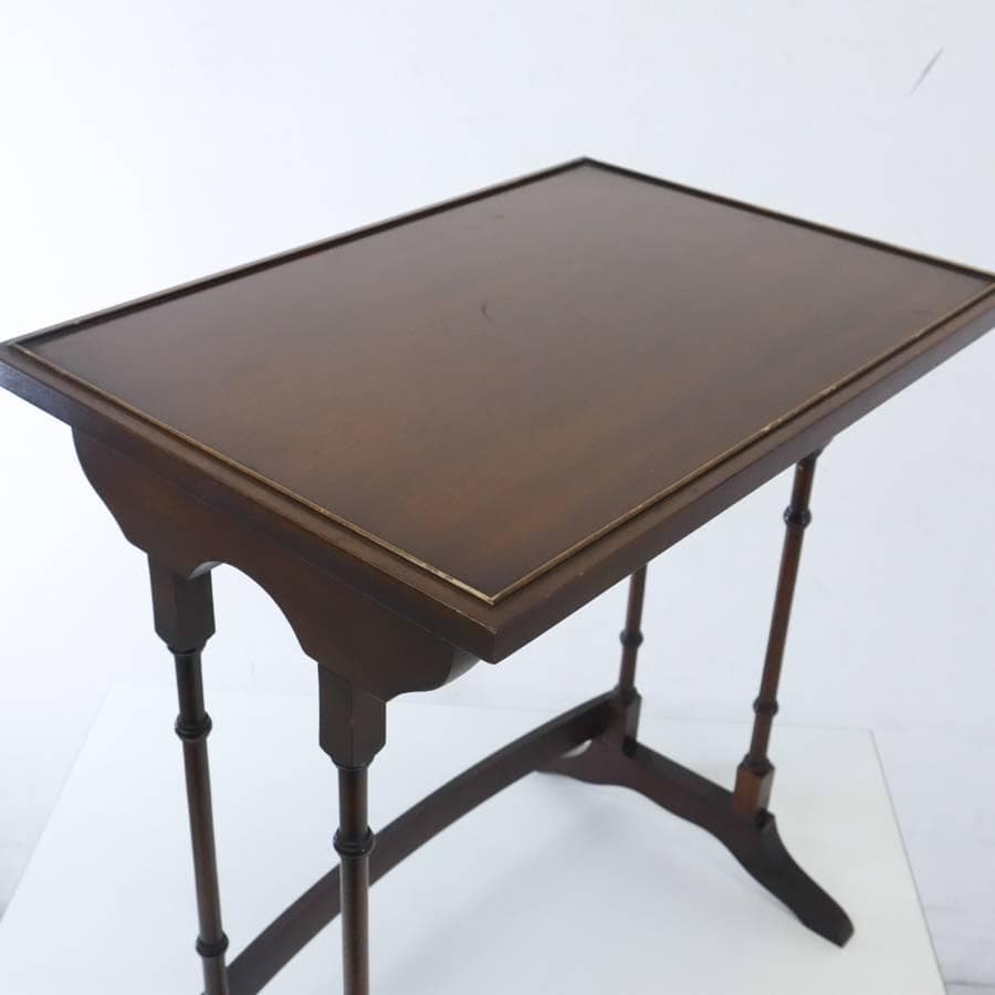 英国アンティーク調 サイドテーブル 花台 飾り台 シノワズリ調 脚部