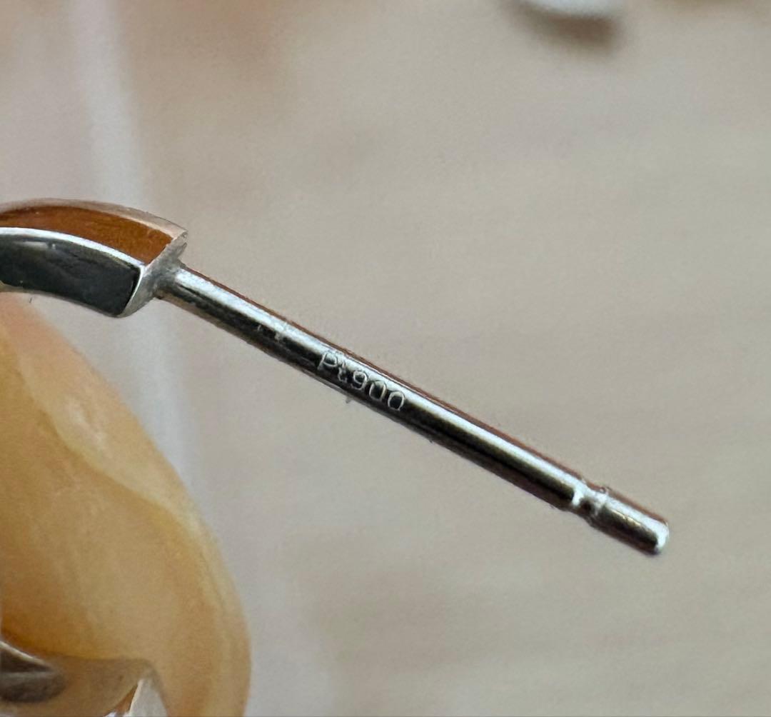 極美品 TSUTSUMI ジュエリーツツミ プラチナダイヤモンドピアス