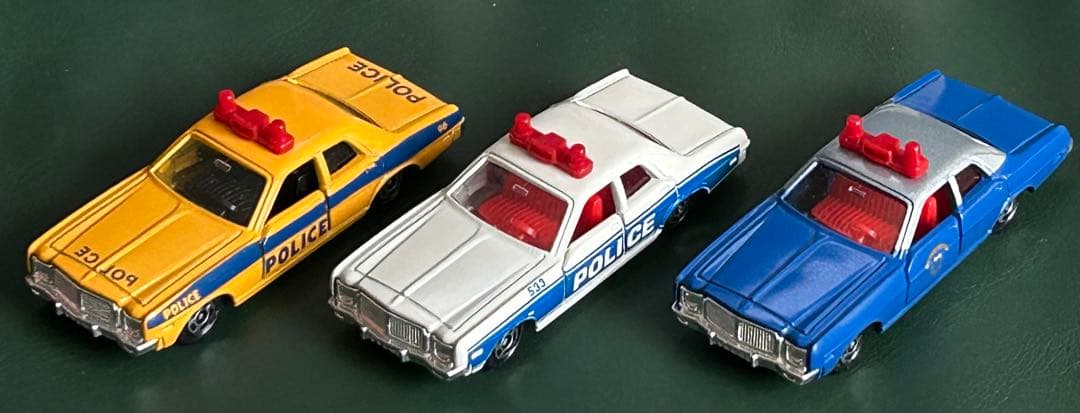 トミカ ダッジコロネット ポリスカー 3台セット