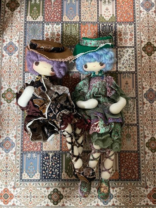 フランス人形　ビスクドール　着せ替え人形　タグ付　セット