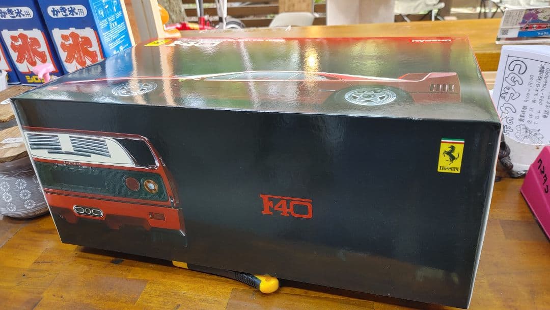 新品未開封精密モデル　京商 1/12 フェラーリ F40 Ferrari