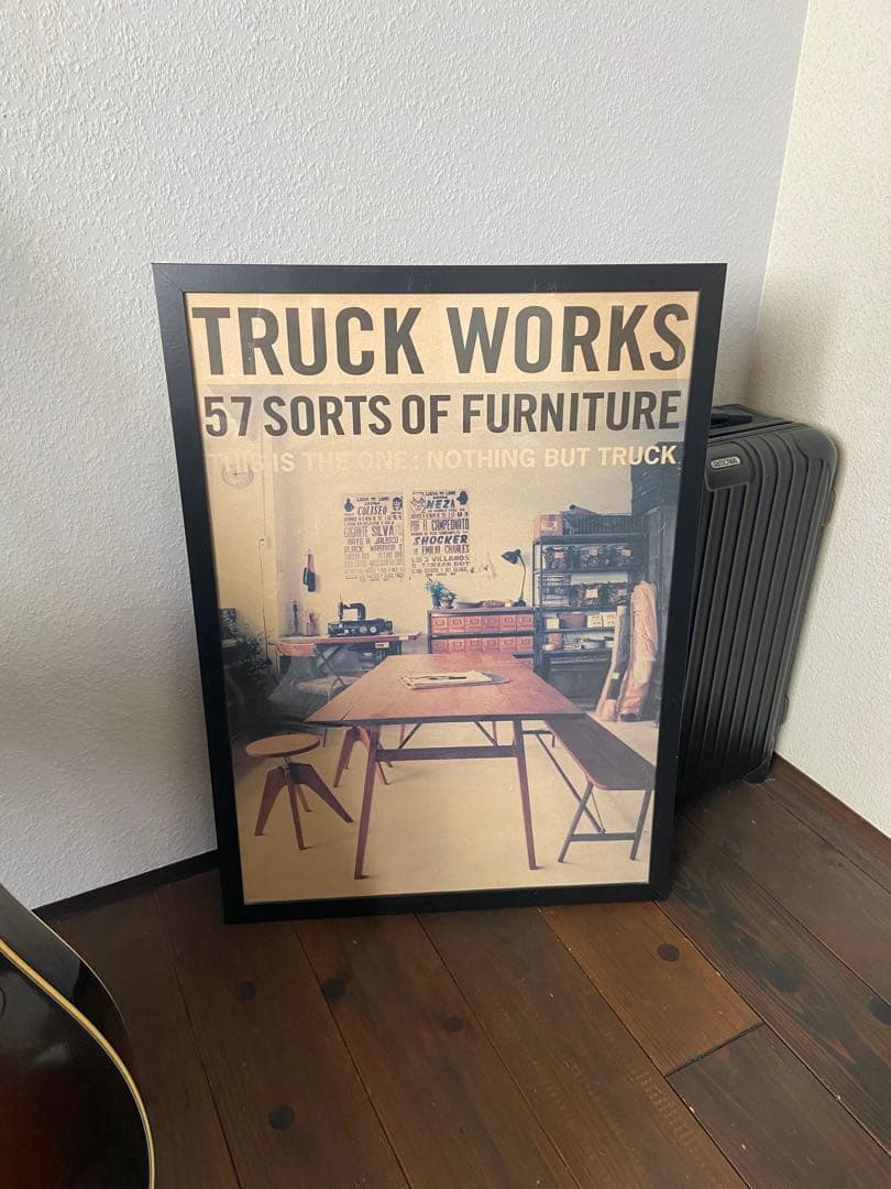 truckfurniture ポスター 額入りトラックファニチャー4枚セット
