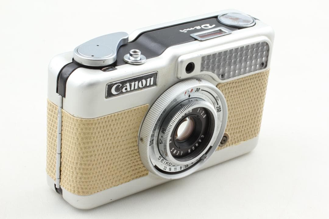 【整備済　並品】ベージュ Canon Demi 露出計不良 #1363
