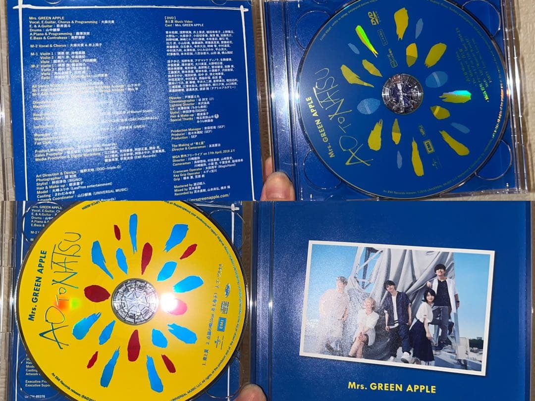 メメル かりー ページ Mrs. GREEN APPLE CDコレクション