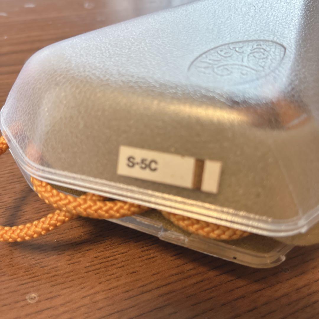 オカリナ ベージュ ケース付き　アケタオカリーナ ソネット S-5C