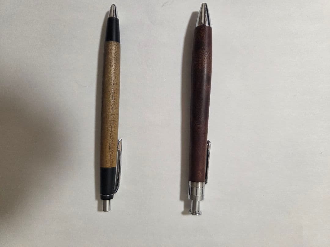 野原工芸 桑シャーペン 工房楔 欅の杢 ボールペン