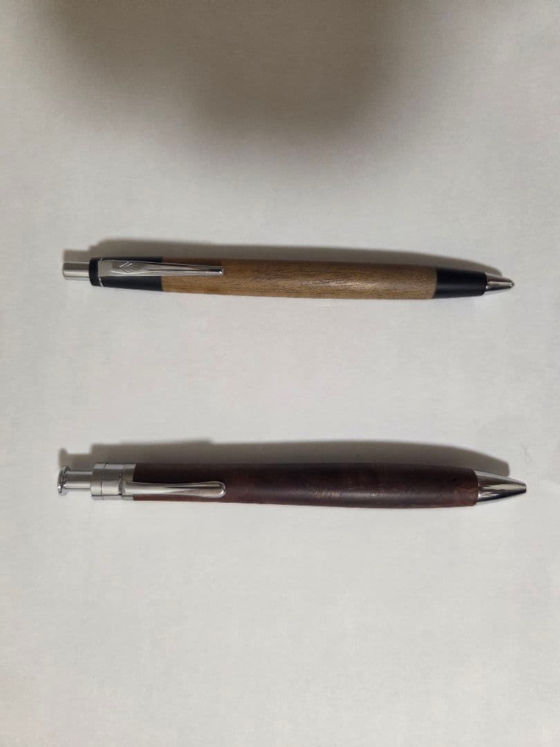 野原工芸 桑シャーペン 工房楔 欅の杢 ボールペン