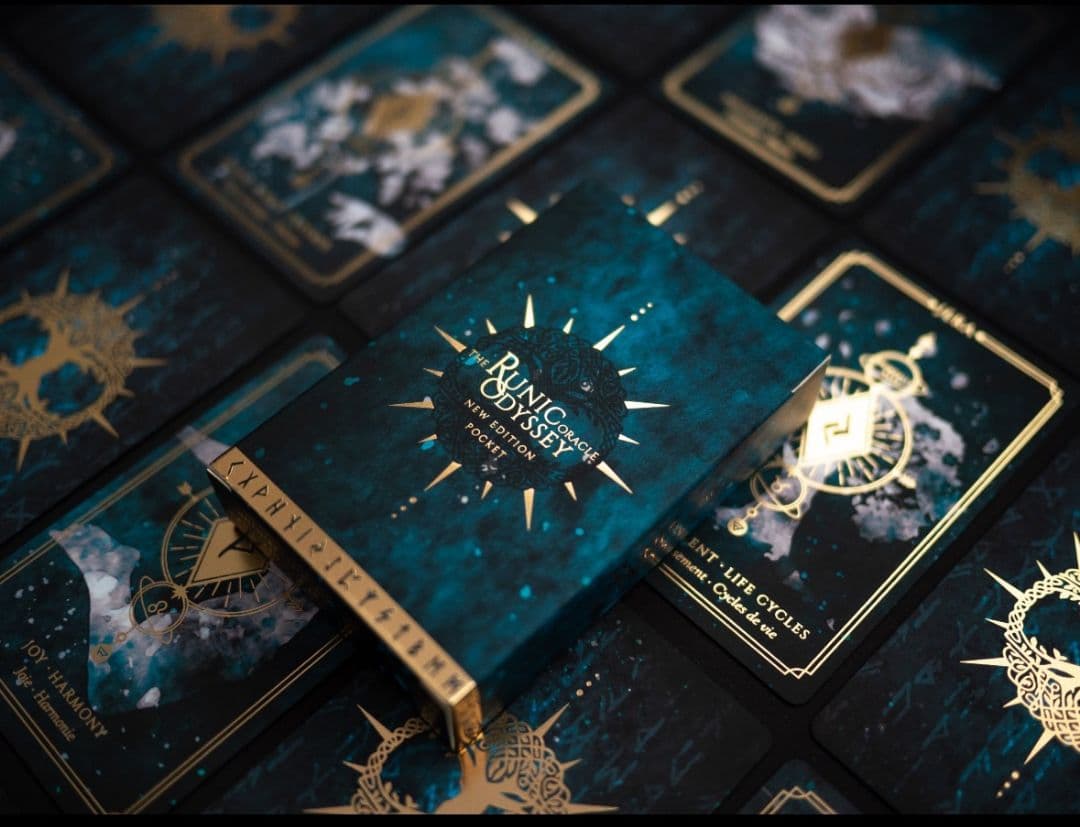 その他 The Runic Odyssey Oracle - Dark Edition