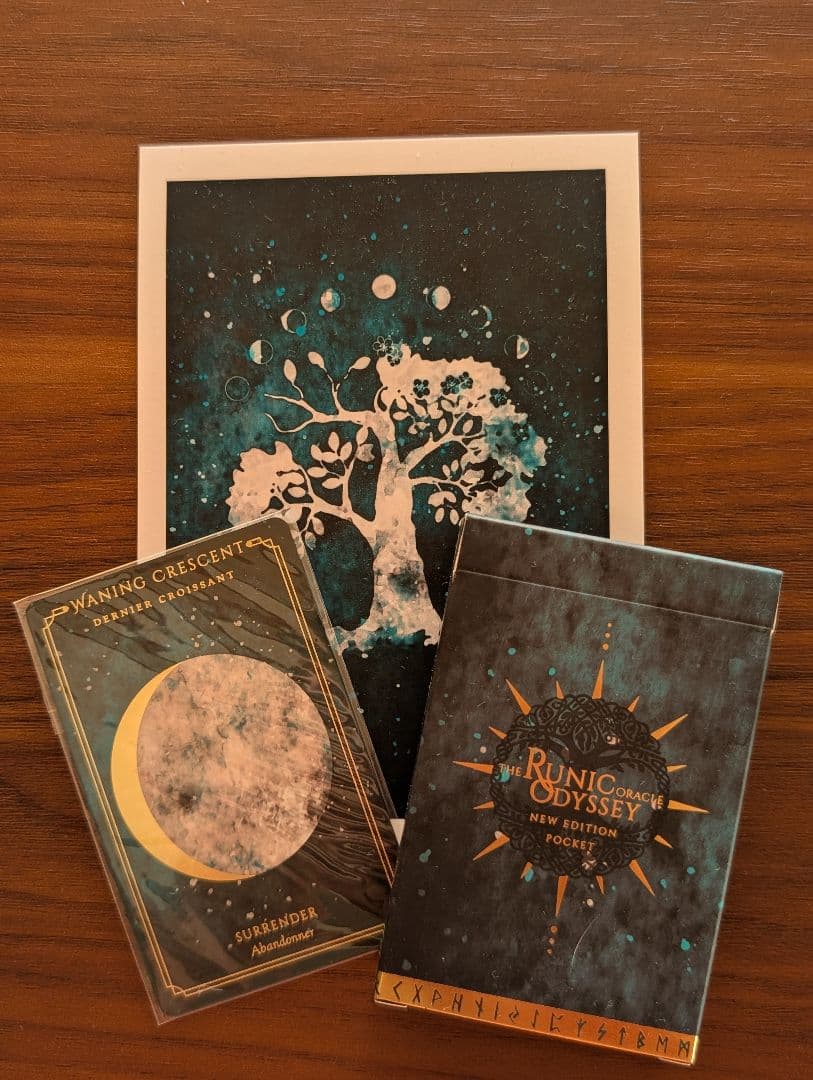 その他 The Runic Odyssey Oracle - Dark Edition