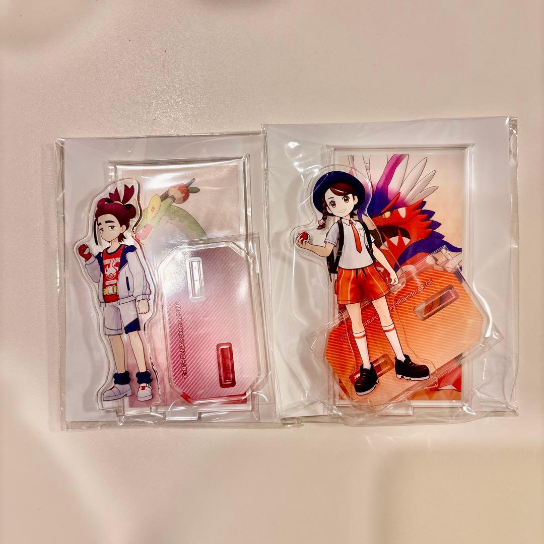 スグリ　アオイ　ポケマス　ポケモンマスターズEX まねきねこ　アクリルスタンド