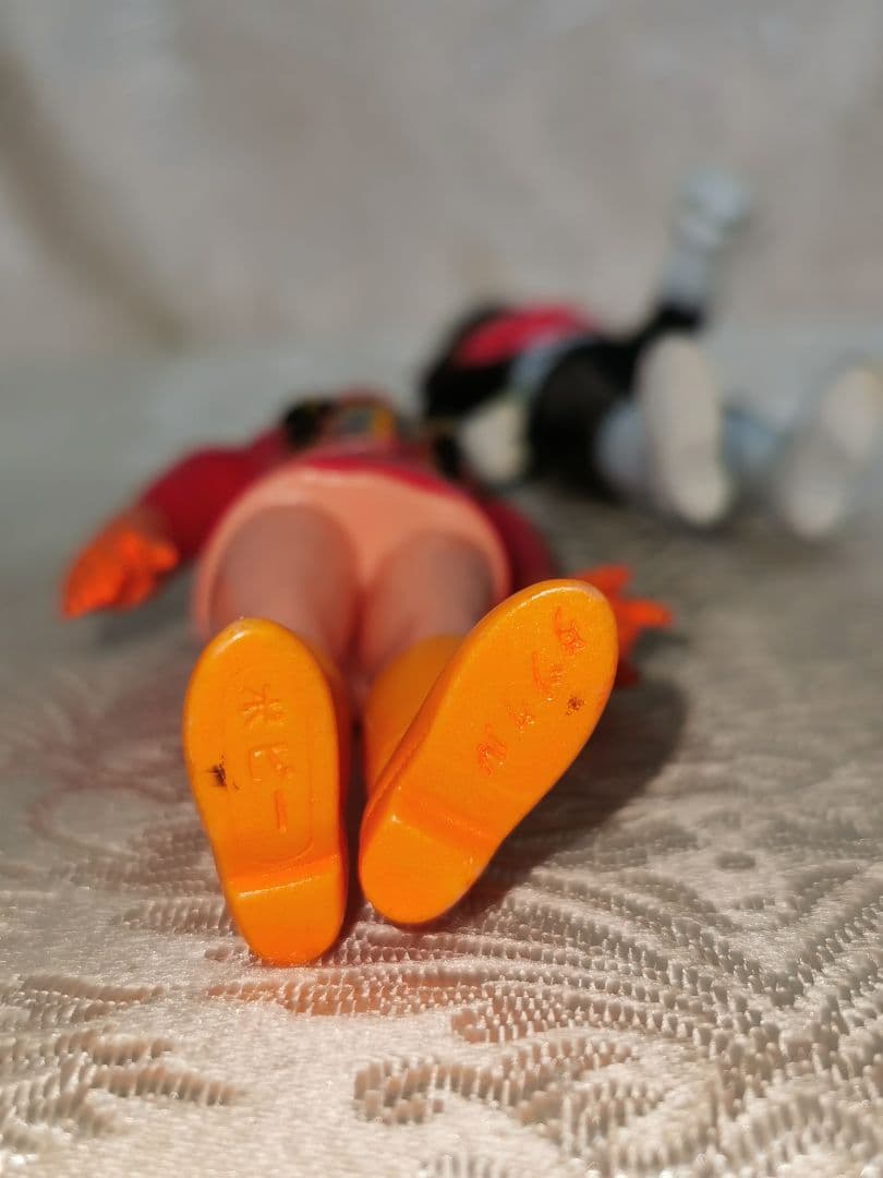 ポピー 仮面ライダー タックル　ストロンガー アマゾン　ソフビ 　3個セット