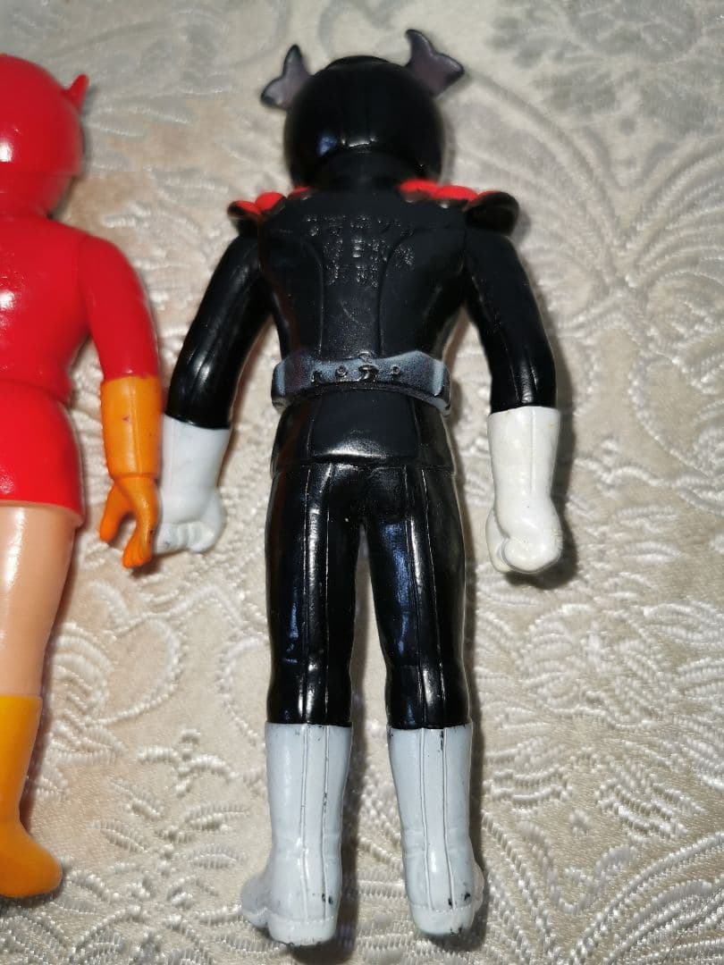 ポピー 仮面ライダー タックル　ストロンガー アマゾン　ソフビ 　3個セット