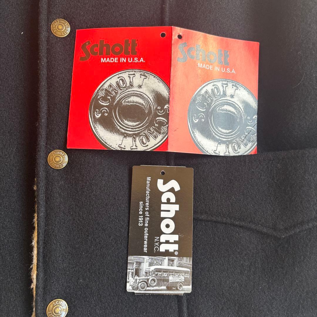 ルナ　Schott Rancher ブラック ベスト Mサイズ