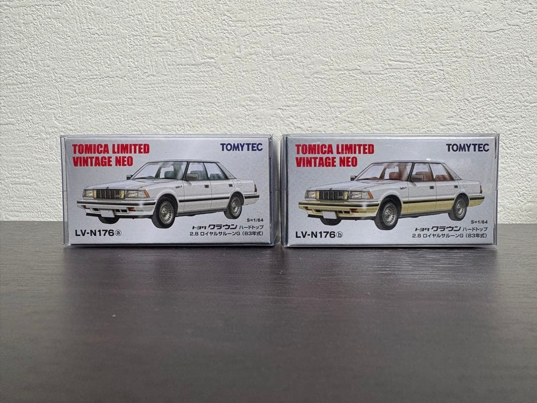 トミカリミテッドヴィンテージ　クラウンセット　LVN176ａ　LVN176 ｂ