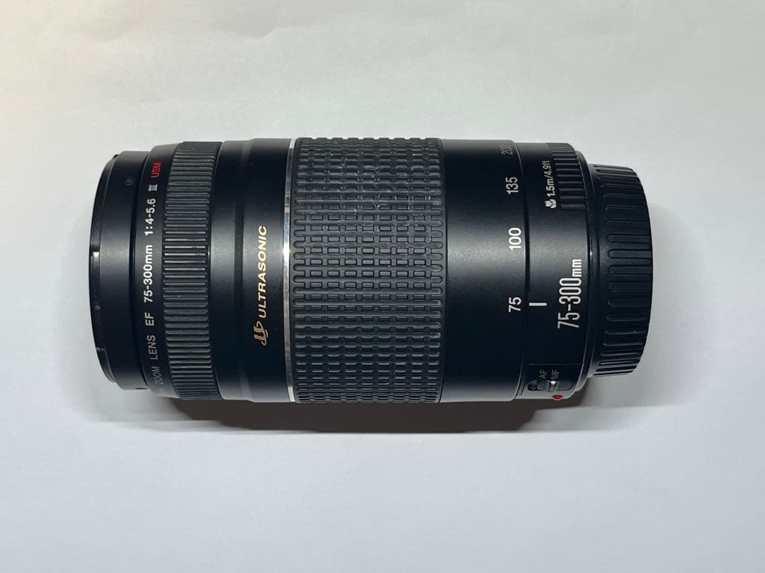 【美品】Canon EFレンズ EF75-300mm F4-5.6 III