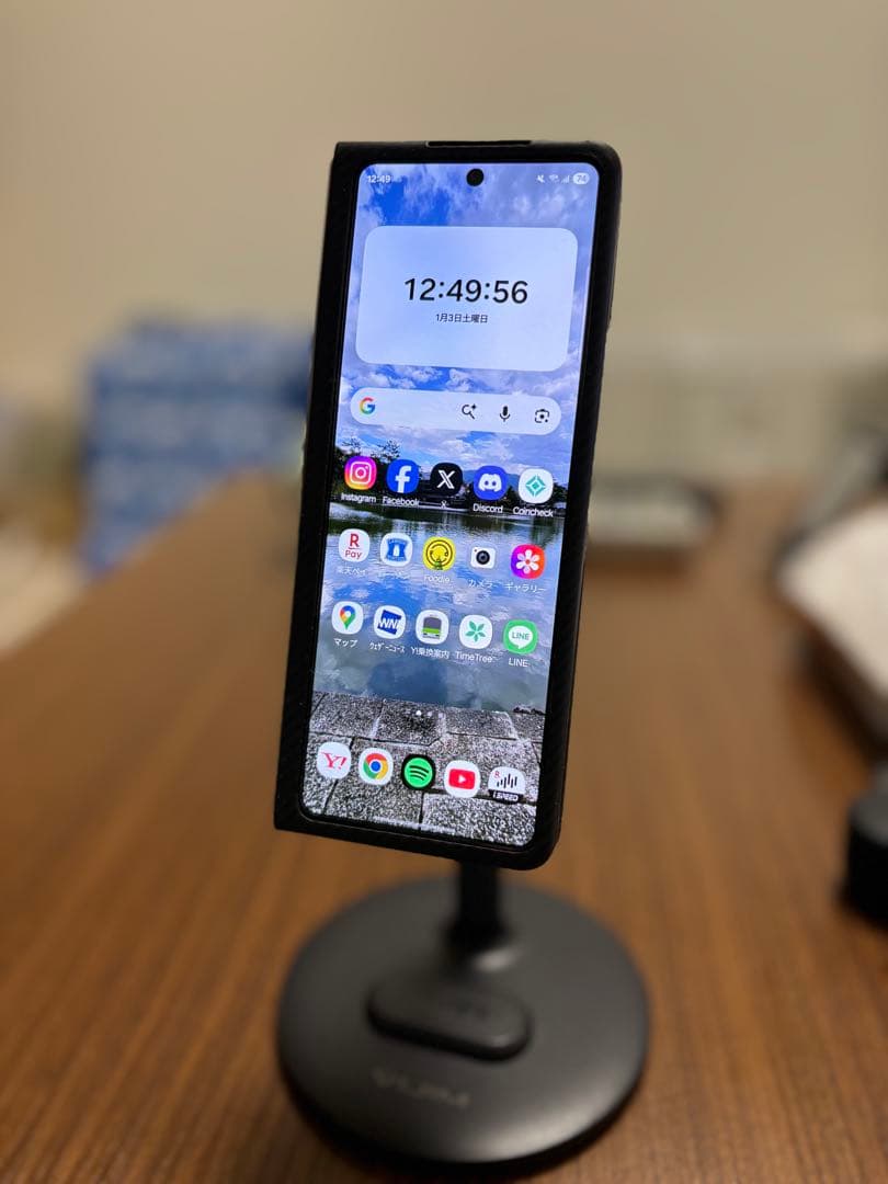 ⚠️ジャンク品 Galaxy Z Fold 3 韓国版 シルバー 256GB