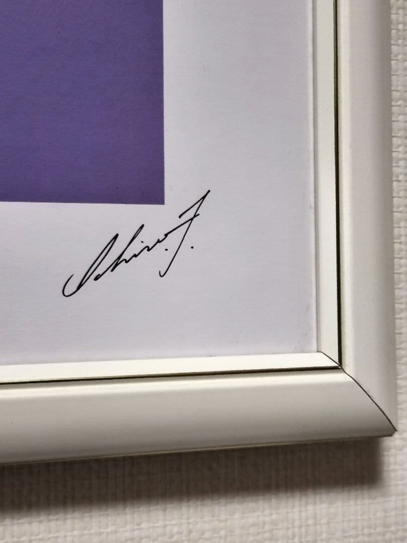 鶴田一郎 ブルーノクターン額装 アラジンアート TRY-X ノエビア