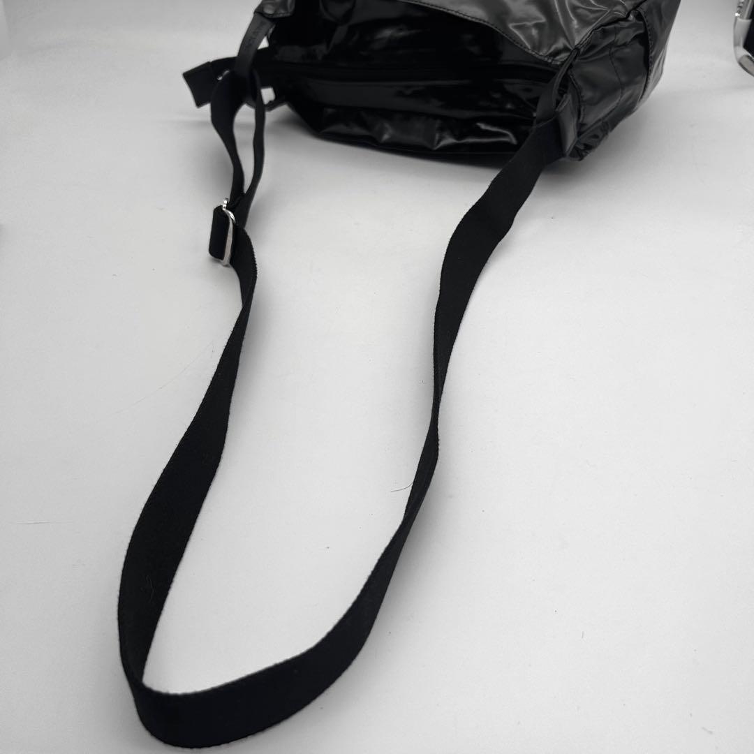 jack gomme ジャックゴム ライト ショルダーバッグ ポーチ付き 黒