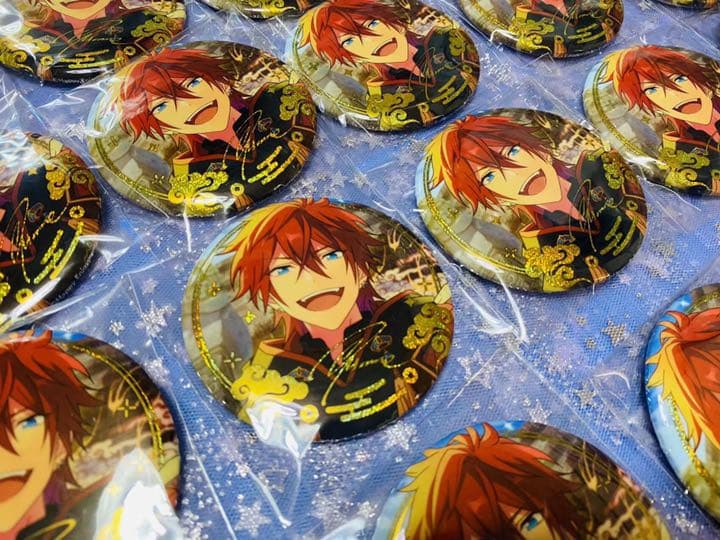 燐音 あんさんぶるスターズ　あんスタ 中国 招募缶バッジ 開花後 限定スカウト