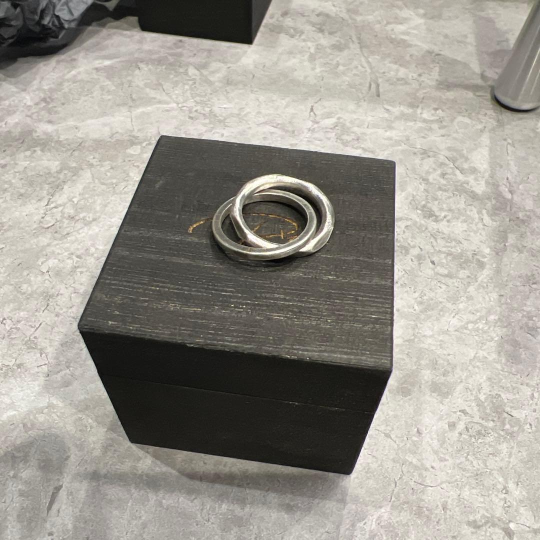 PRY Double Crafted Edge Ring 11号 シルバー925