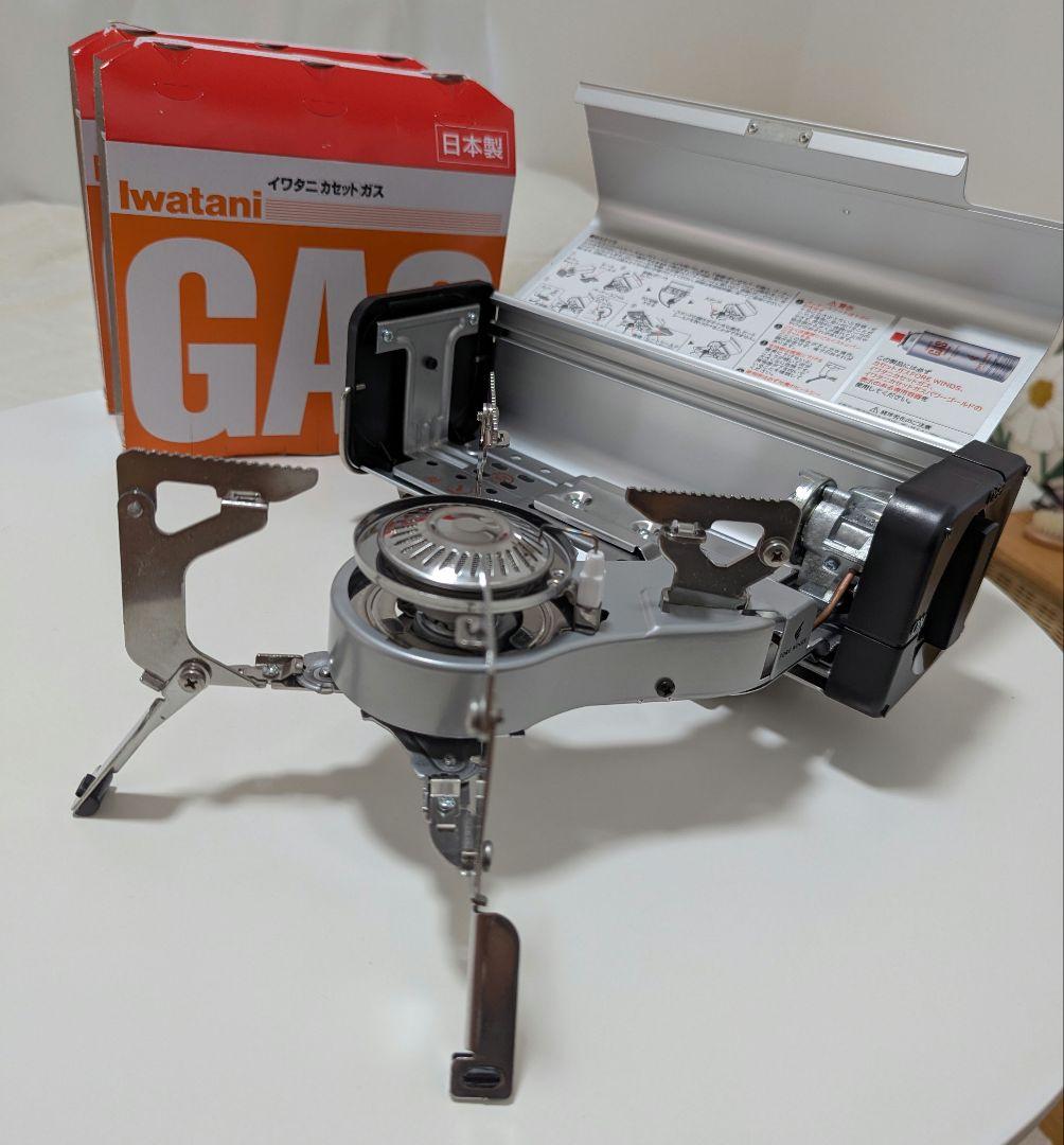 【出品期限12/26〆】Iwatani 折りたたみカセットコンロ・カセットガス