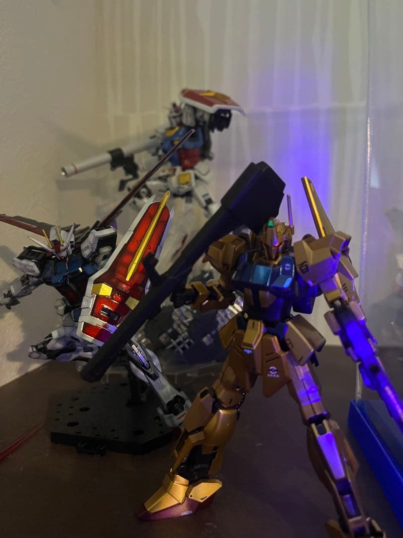 hguc百式全塗装改修　完成品ガンプラガンダム完成品まとめ売りHGチタニウムMG