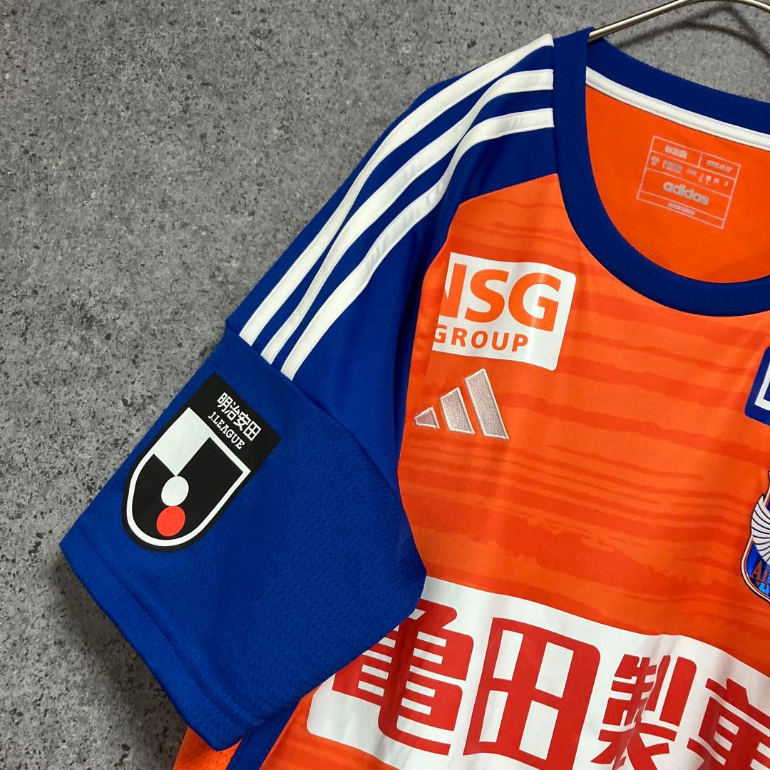 アルビレックス新潟　サッカー　2023年　ユニフォーム　アディダス　公式　L