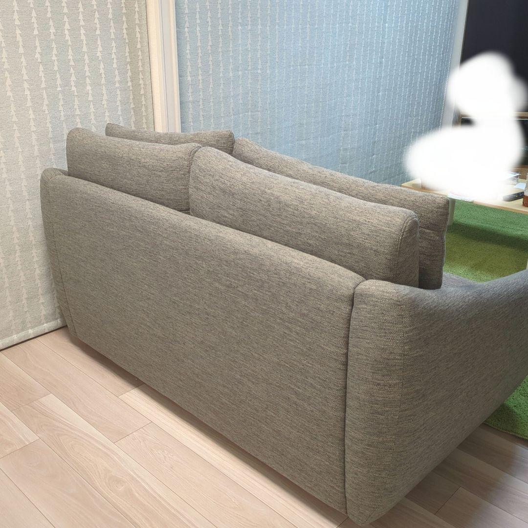 【NITORI】横幅155cm 布張りソファ(Nポケット BS09)