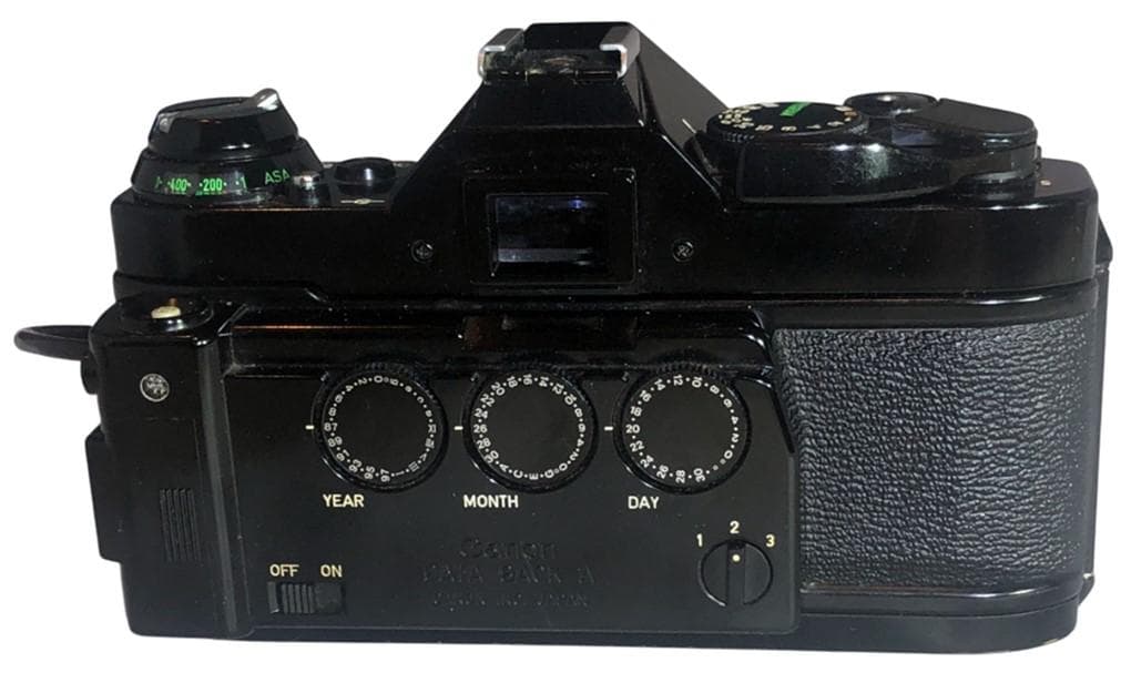 フィルムカメラ Canon AE-1 Program + D. BACK + FD 50 1.4