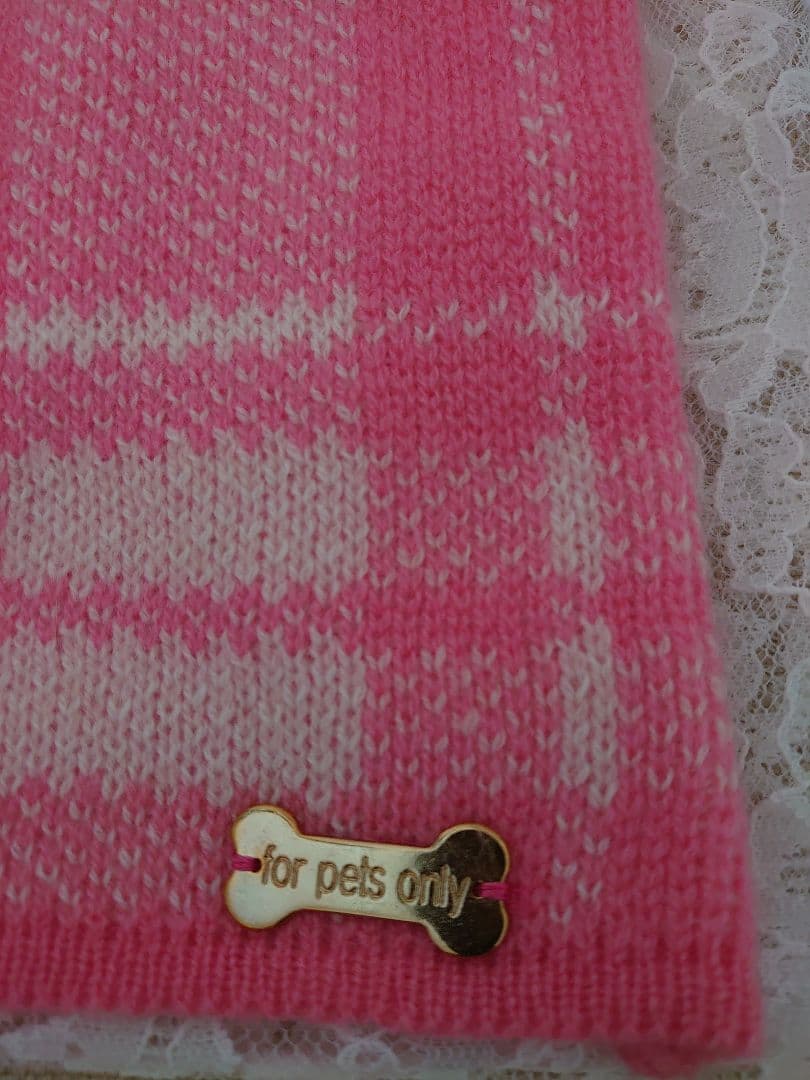 for pets only新品スペシャルオーダーカシミア・ミラノ店限定品Sサイズ