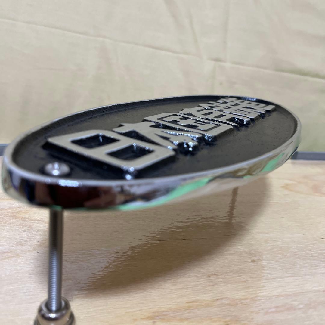 日本国有鉄道 鋳鉄製　楕円形金属プレート 鉄道グッズ　コレクション　正規品