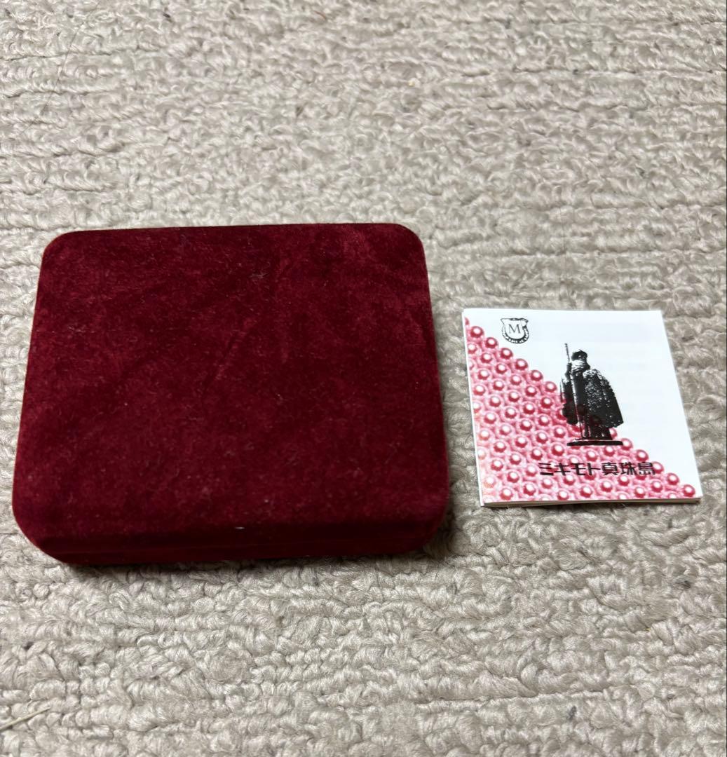 ゆ*ー様 ミキモト真珠島　本真珠silverブローチ　箱付き MIKIMOTO