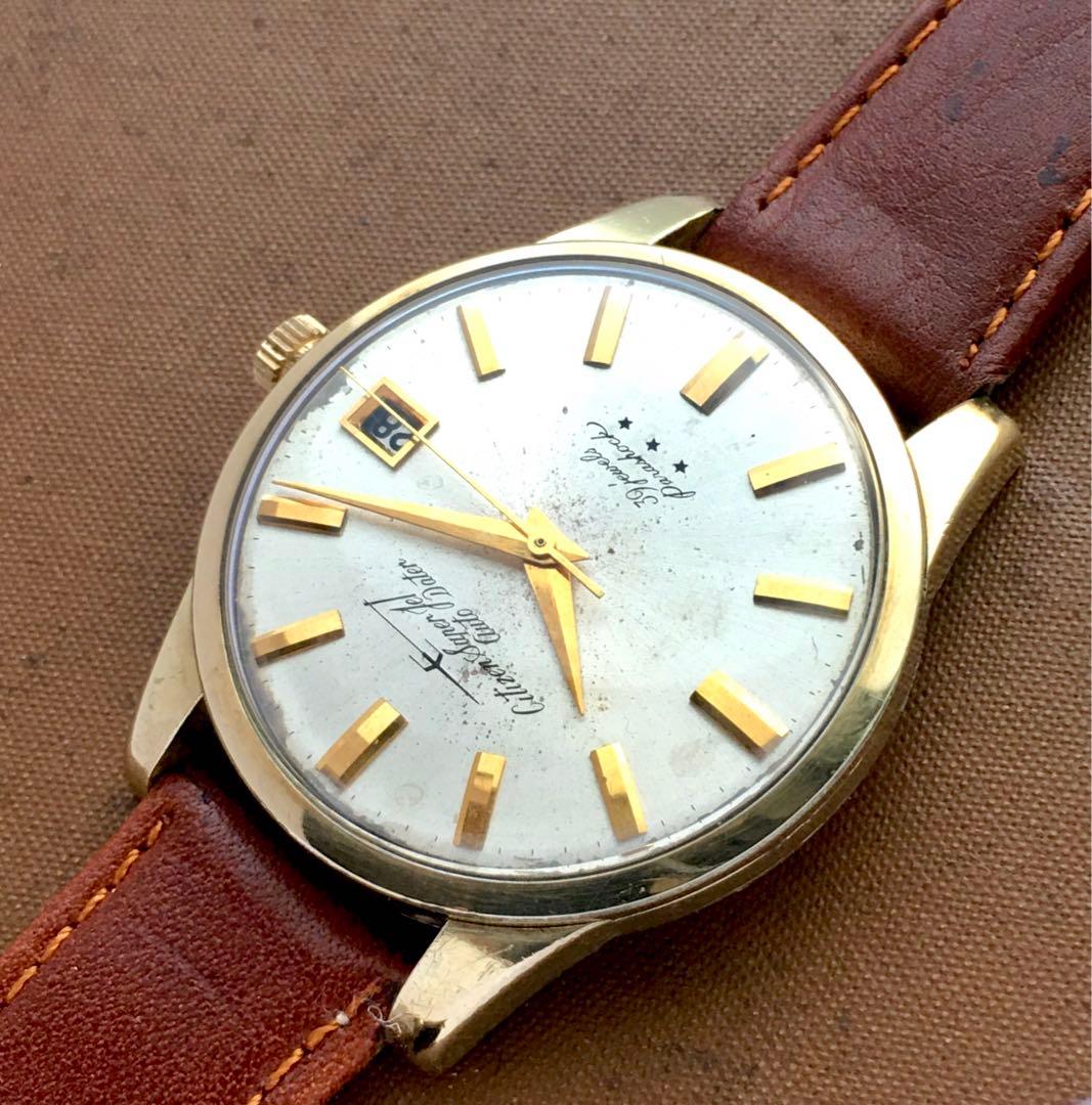 【OH済み】希少　シチズン　スーパージェット　オートデーター39石