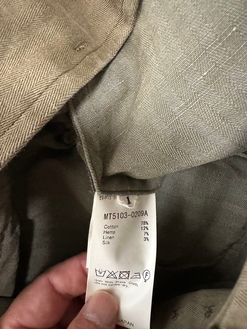 [フォー］MAATEE&SONS CHINO TROUSER ドゥルン