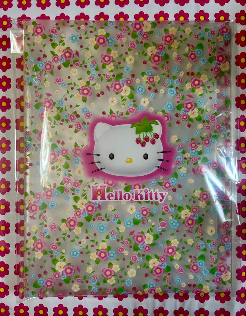 ハローキティ　クリアファイル+フォトファイルブック　野いちご　激レア